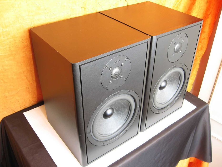 CANTON Kolumny głośnikowe Bi-Wiring solidne,cieżkie,maskownice,wieszak