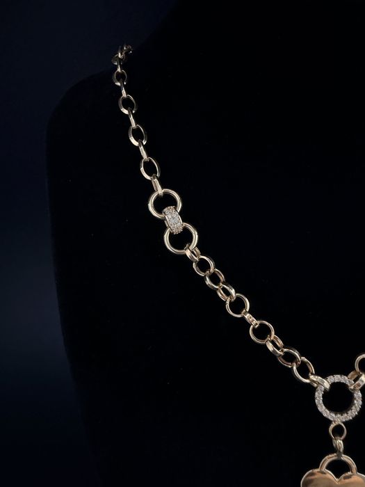 Золоте кольє в стилі Tiffany&Co / золотое колье в стиле Tiffany&Co/ЗНИЖКА ВІД ЦІНИ