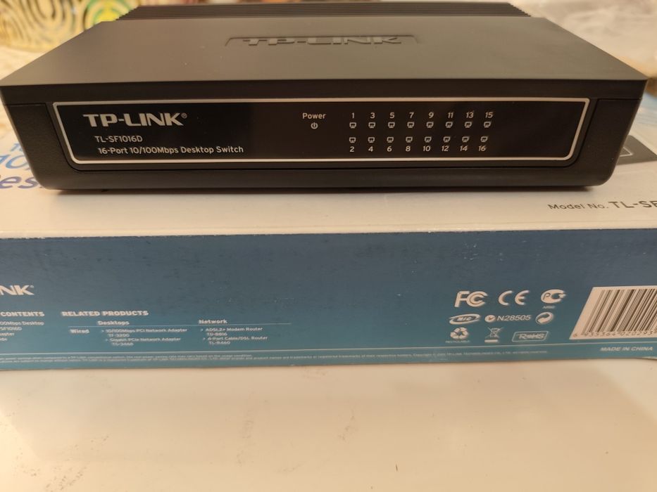 Przełącznik Switch TP-LINK TL-SF1016D