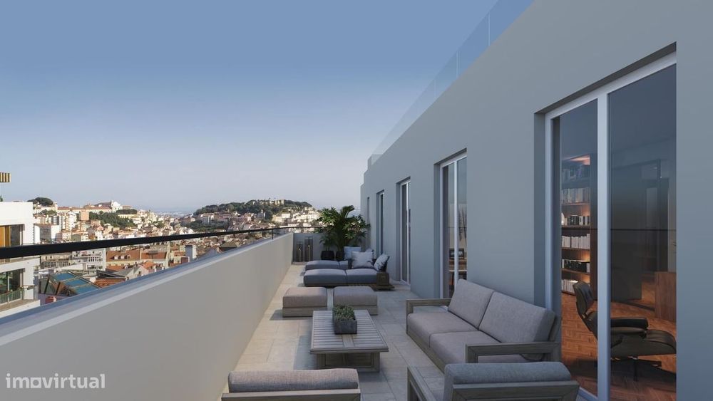 Penthouse T5 com vista, Campo Mártires da Pátria, Lisboa