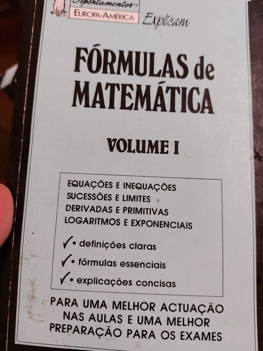 Fórmulas de Matemática