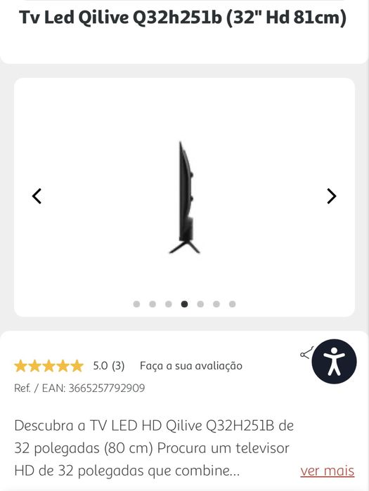 Tv Funcionando - 32polegadas Qilive