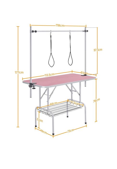 LOJA!! Mesa Tosquia Rosa - PORTES GRATIS !!