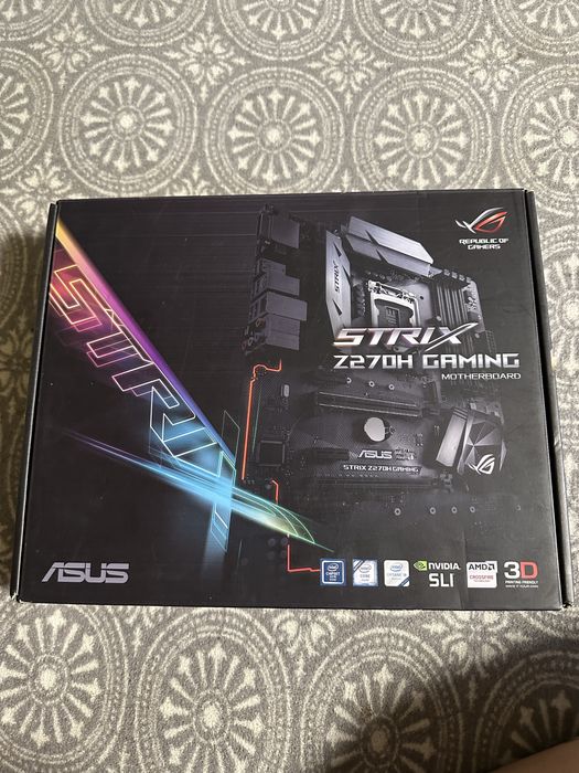 Ігрова Материнська плата Asus Strix Z270H Gaming