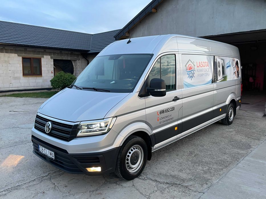 VW CRAFTER POLSKI SALON Full opcja 177 KM DSG Serwisowany  107 TYS.KM
