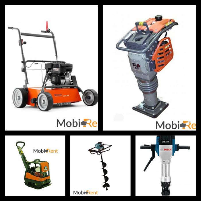 Skoczek zagęszcza ubijak wynajem młot wyburzeniowy świder osuszacz