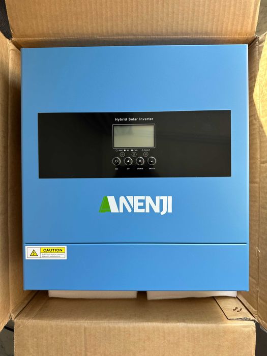 В наявності. ANJ-4200W-24V-W. Anenji 24v 4.2KW 24в 4.2Квт Гібридний інвертор
