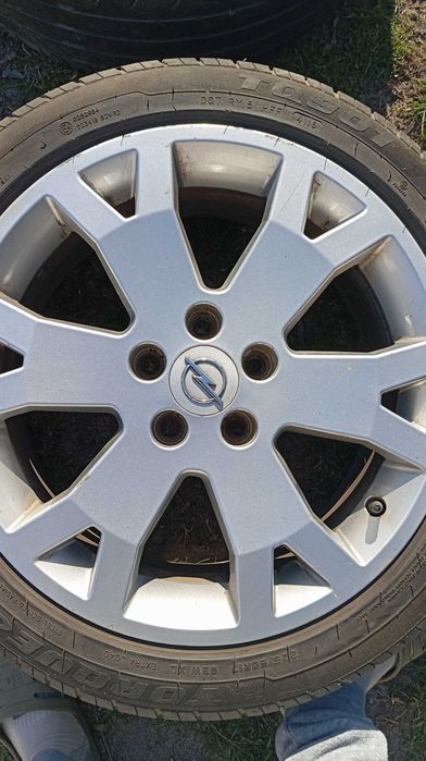 Oryginalne felgi Opel OPC Snowflake Śnieżynki 17" 5x110 ET47