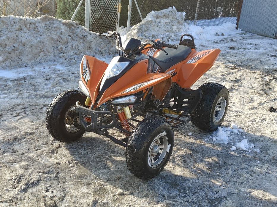 Quad Bashan 250, na wtrysku, homologacja