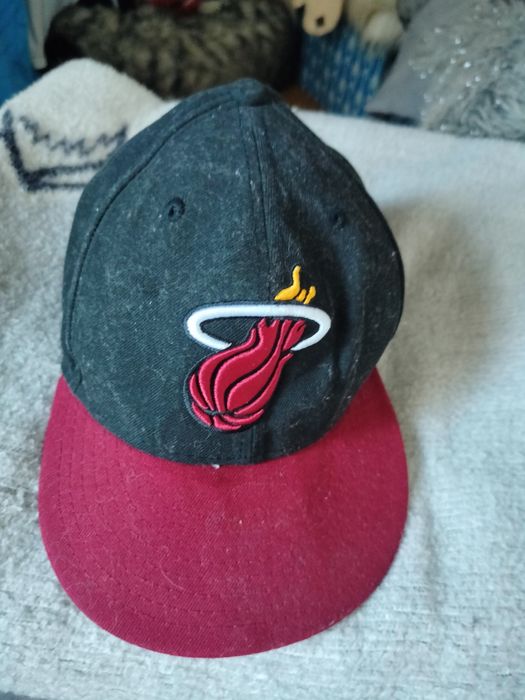 Oryginalna czapka Snapback New Era drużyny NBA - Miami Heat