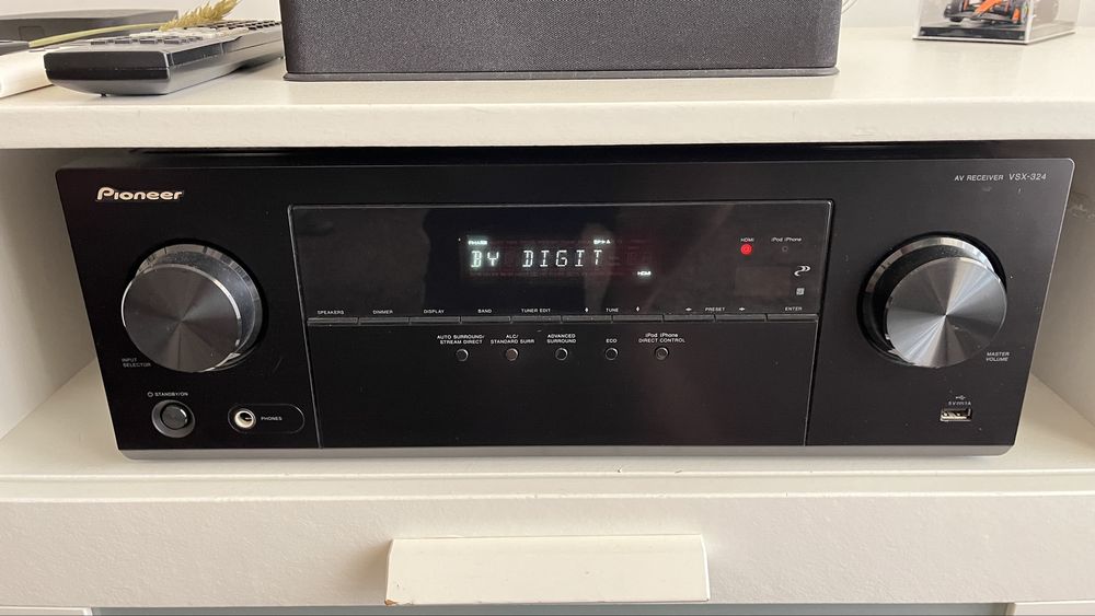 Vendo Receiver Pioneer vsx324 com colunas