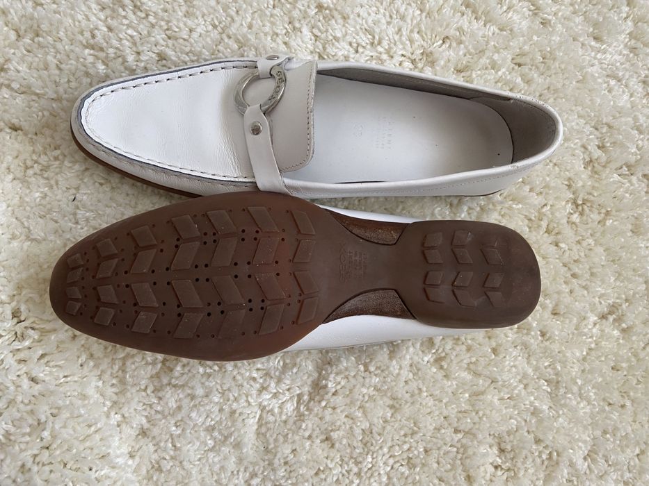 Мокасіни/туфлі  Geox білі