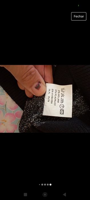 Camisola em malha