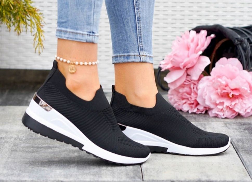 36 37 38 tenisówki 39 40 41 adidasy wsuwane slip on na materiałowe hit