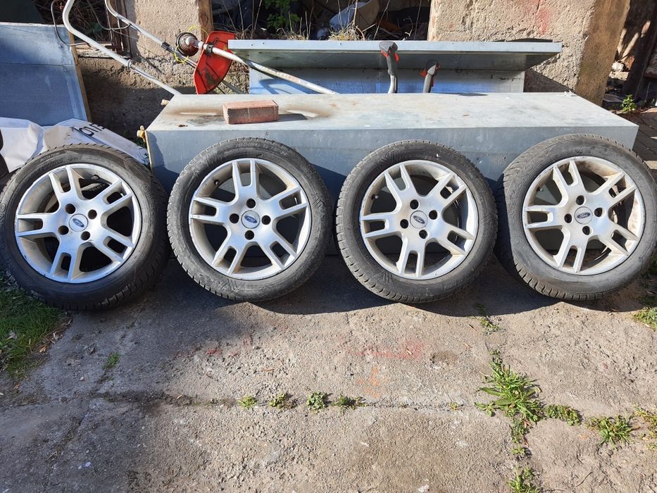 Alufelgi Ford 4x108 z oponami 185/60r15 195/50r15