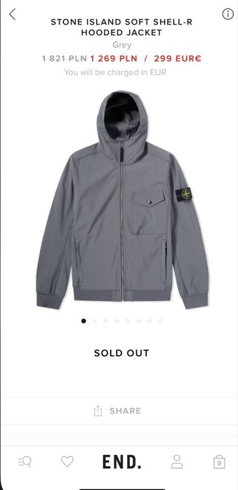 Kurtka stone island S