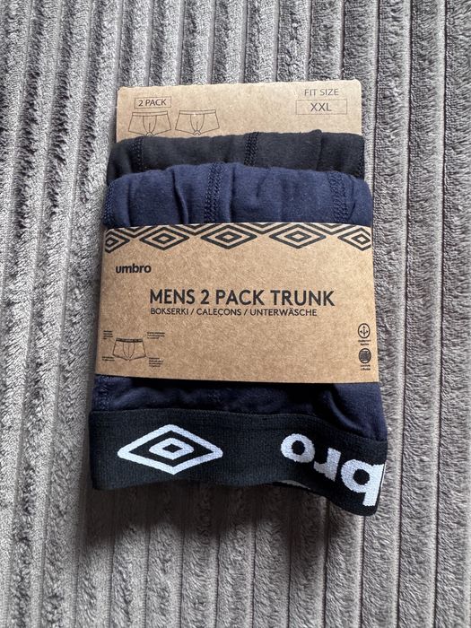 Nowe z metką dwie pary męskich bokserek, Umbro, rozmiar XXL