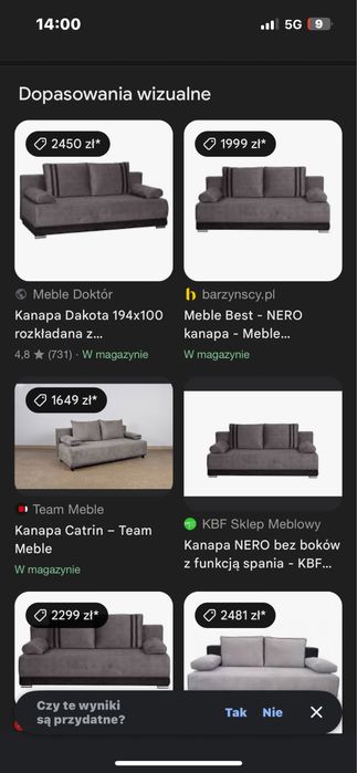 sofa z funkcją spania black red white