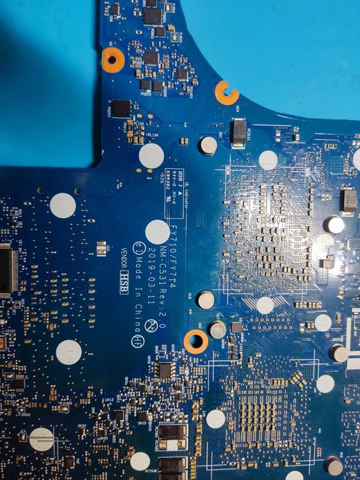 Материнська плата Lenovo legion y540-17irh rtx2060 i7-9750h nm-c531