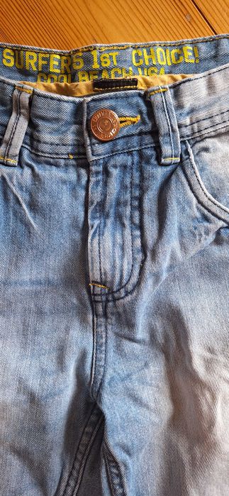 Spodenki chłopięce jeansowe