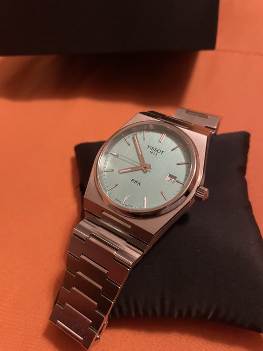 Relogio Tissot PRX Verde Agua