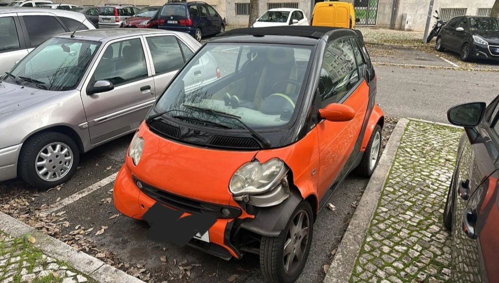 smart cabrio 2003 todas as  peças
