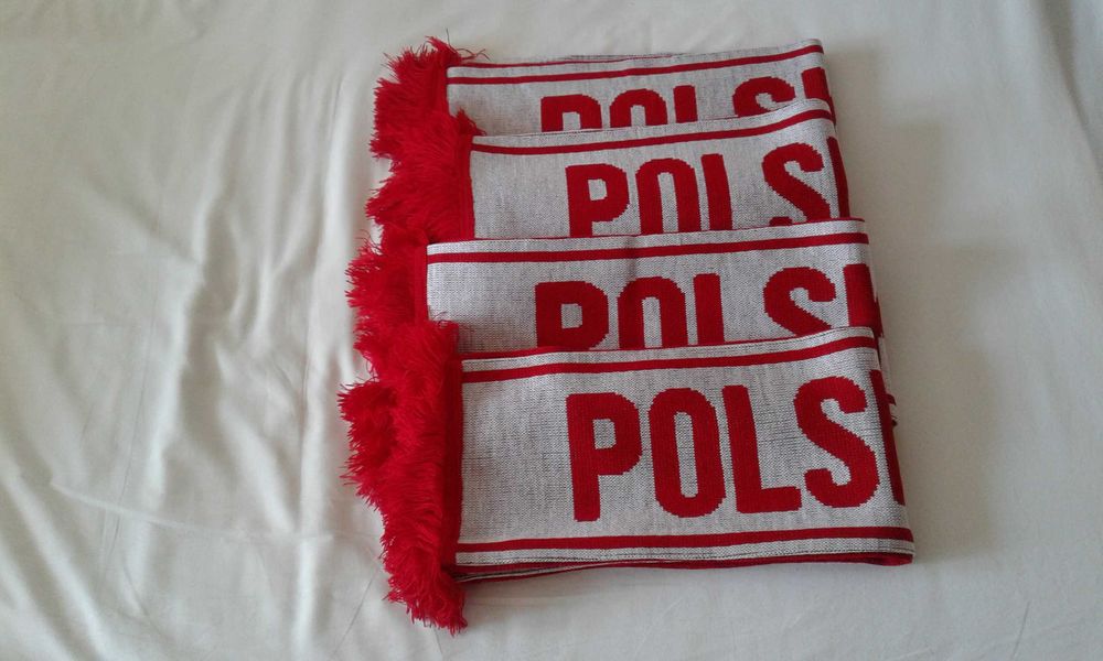 Szalik kibica 4 sztuki nowe