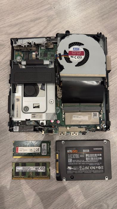 HP EliteDesk 805 G6 Mini Ryzen 5 PRO 4650G 32GB Samsung 870 EVO Proxmox
