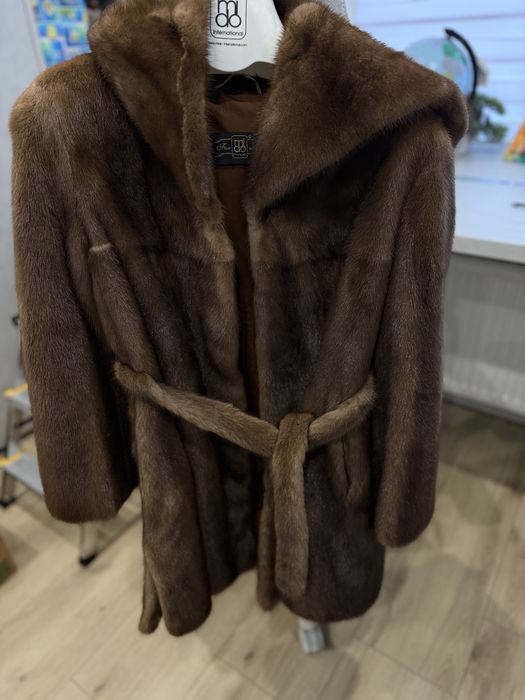 шуба  з натуральної норки