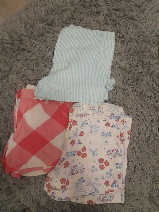 Calções de menina verão 6/7 anos