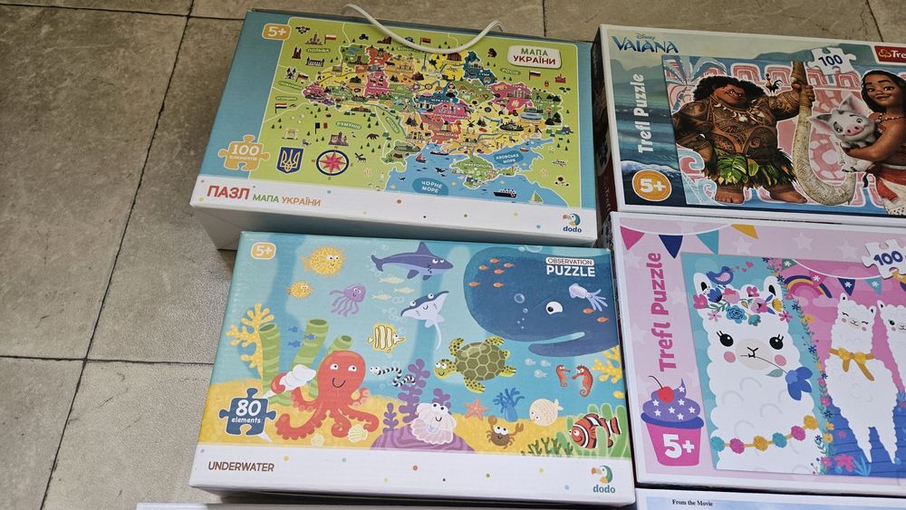 Пазли dodo, trefl 5+