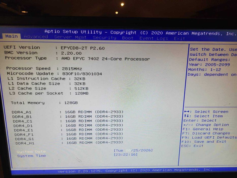 Gigabyte G431-MM0 AMD EPYC 3151 SoC 0GB DDR4 10X GPU 4X SFF 4U Rack Server 3x1600W 80+ Platinum AI/Mining server