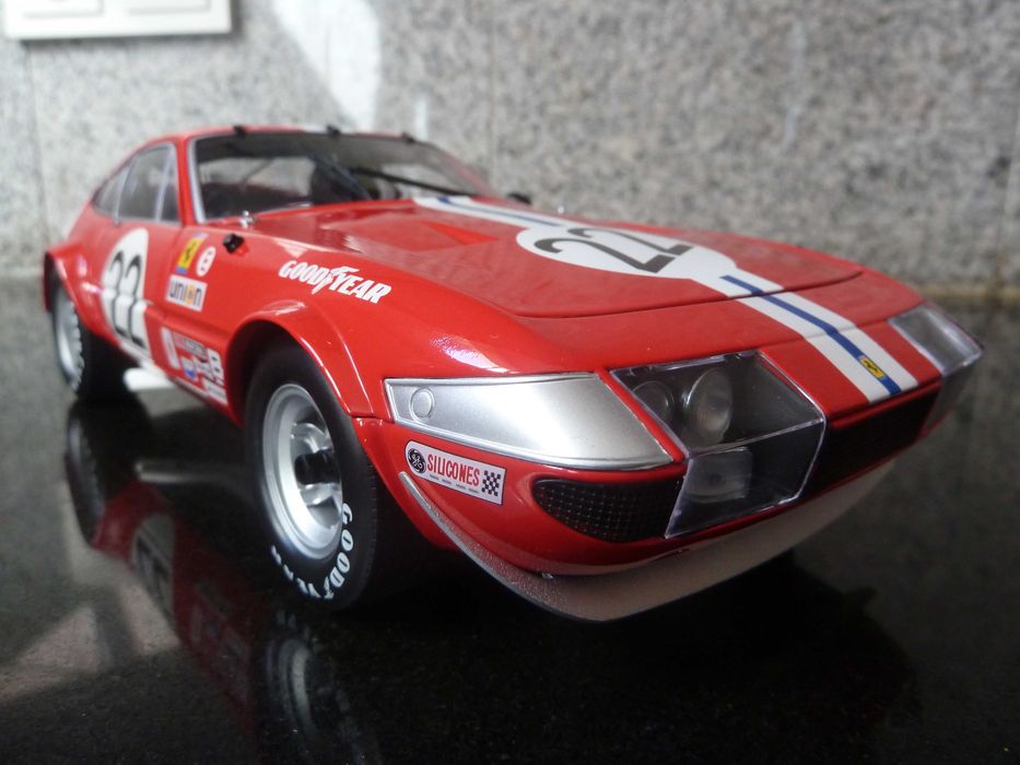 1:18 Kyosho, Ferrari 365 GTB4 Competizione, AutoArt Minichamps