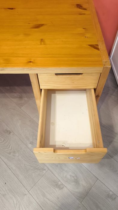 Biurko drewniane Ikea