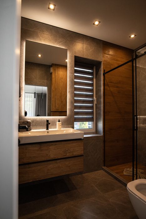 Подобова оренда будинку “Між Derev” біля лісу з басейном, чаном,лазнею