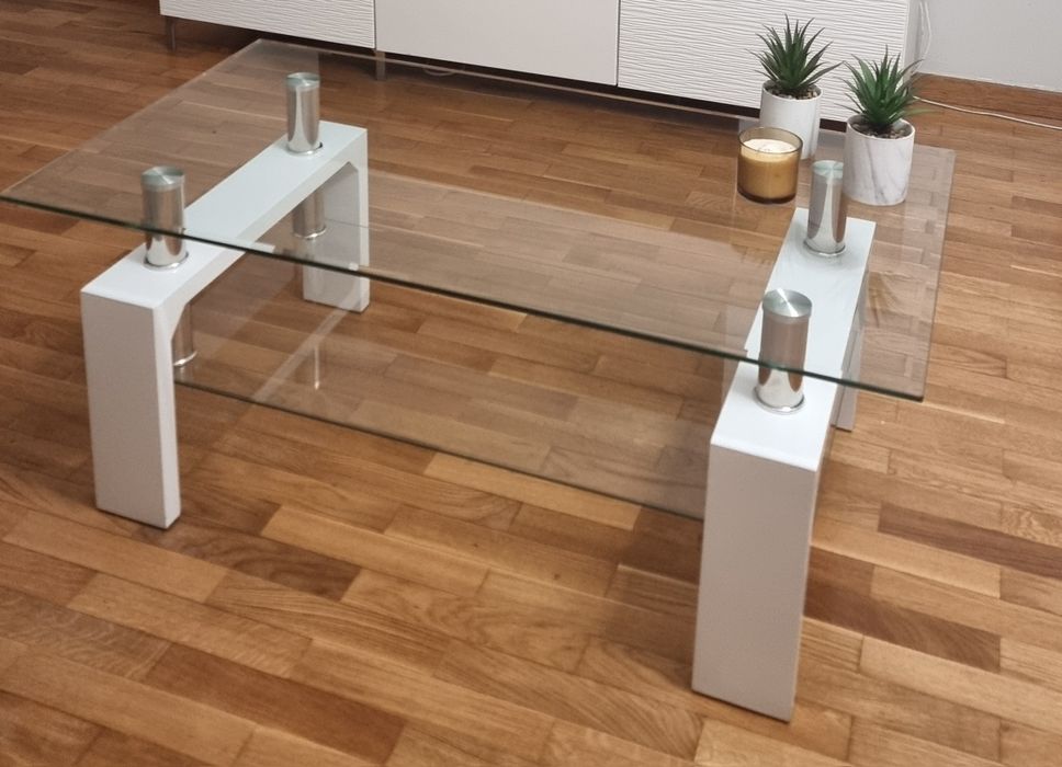 Mesa de centro em Vidro
