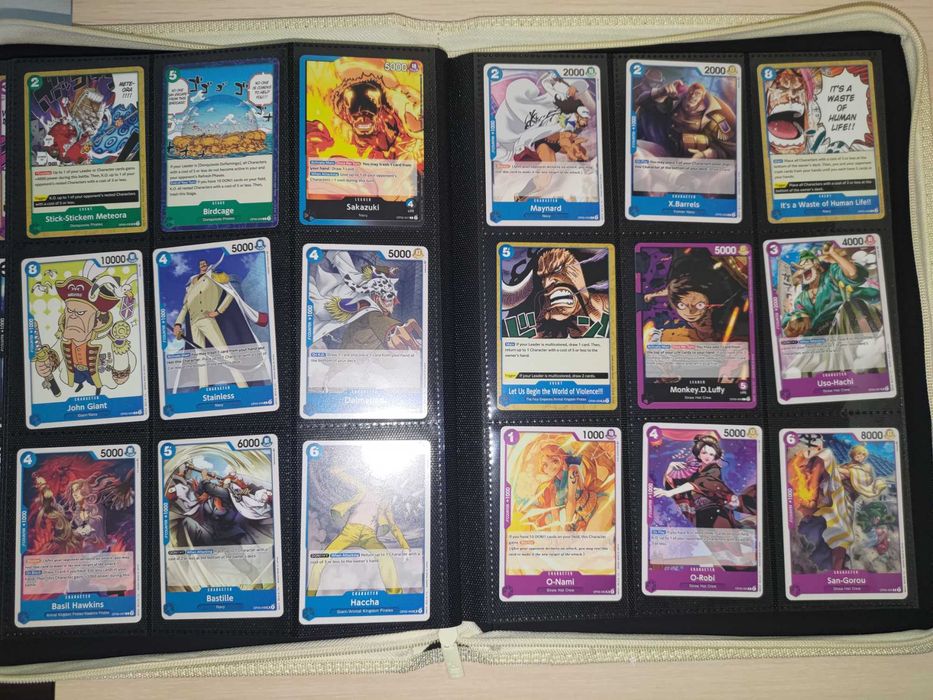 Vendo toda a minha coleção de One Piece Card Game