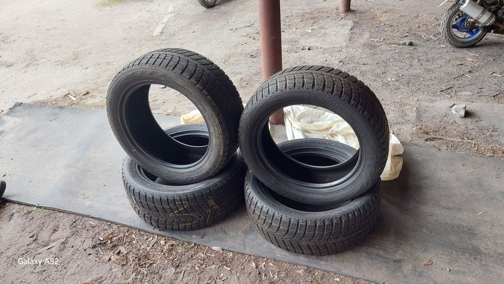 Продам комплект, разноширокой спорт резины linglong