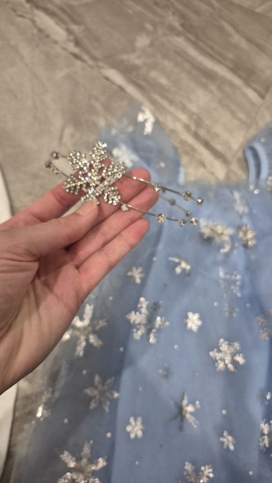 Образ сніжинки плаття