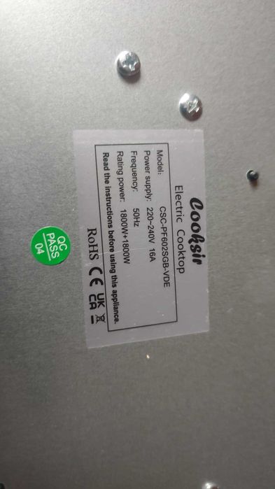 Płyta ceramiczna Cooksir 2-palnikowa