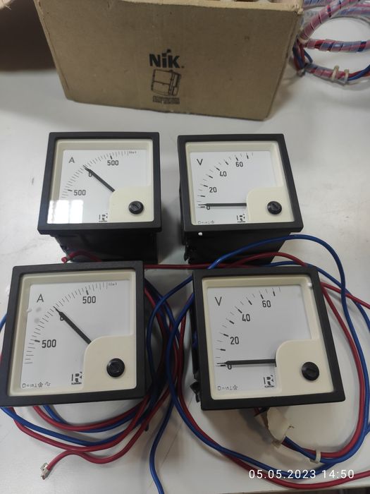 Головки измерительные и Резистор переменный 470 Ом