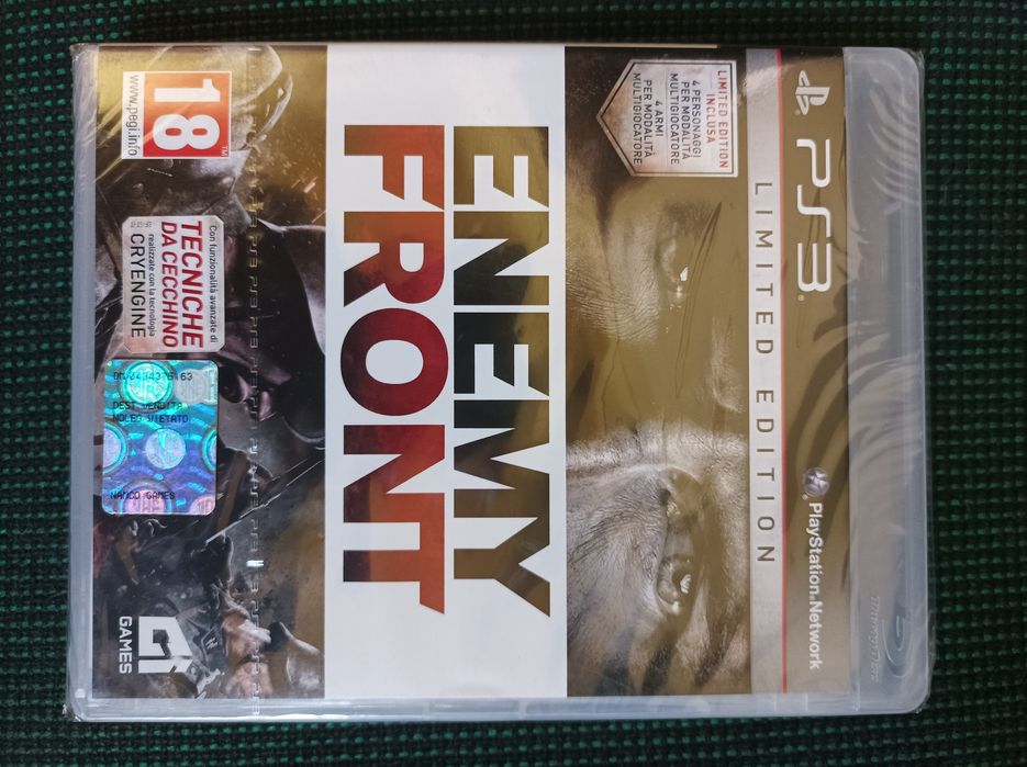 Gra enemy front nowa w folii pl ps3