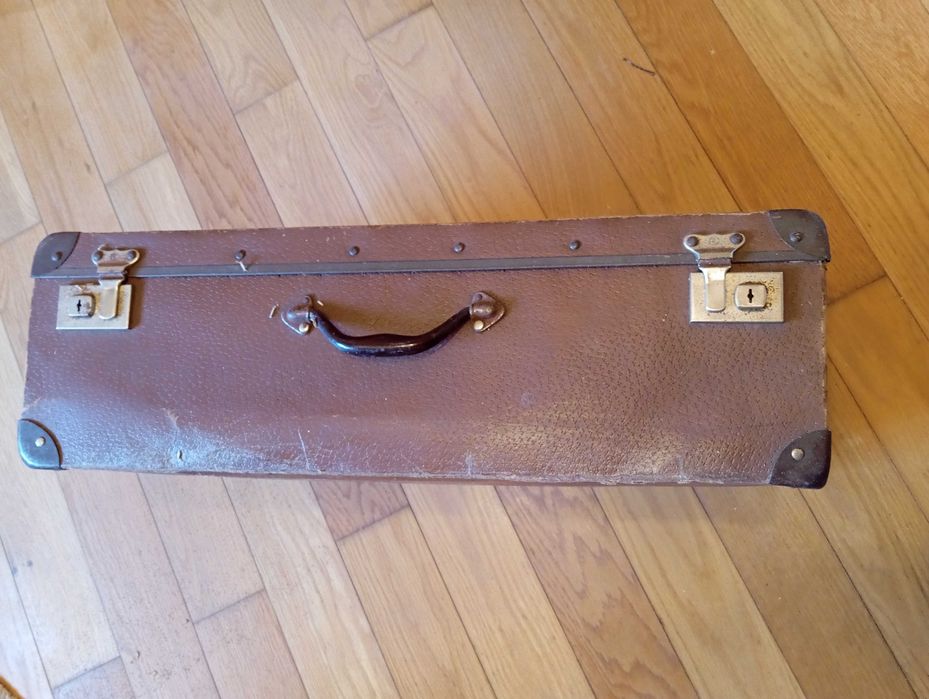 Mala de cartão de viagem ( genuína em cartão prensado )