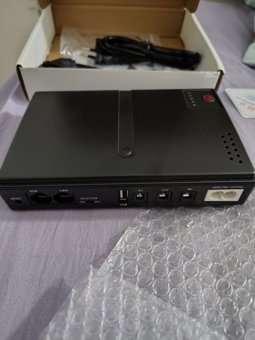 ДБЖ UPS DC1018L для роутера 12800 mAh (нові акб)