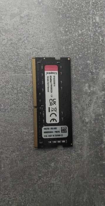 Оперативная память Kingston FURY DDR4 SODIMM 16GB 3200Mhz