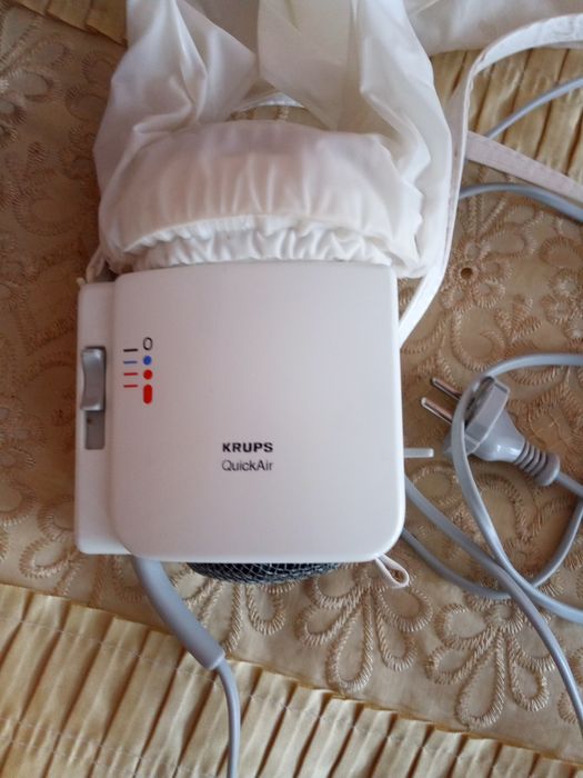 Фен/сушка для волосся  KRUPS Quick Air, 600 Watt