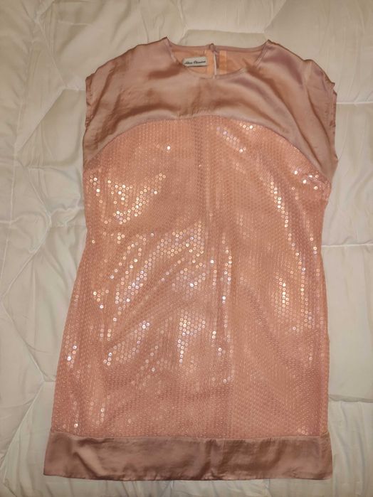 Vestido Lantejoulas Rosa