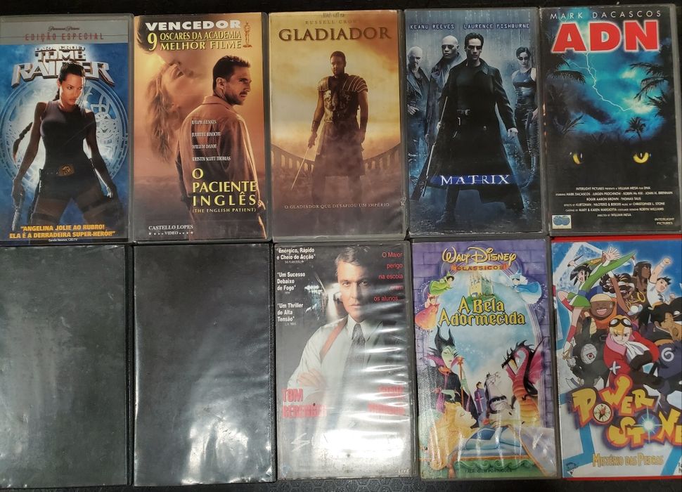 Cassetes filmes VHS