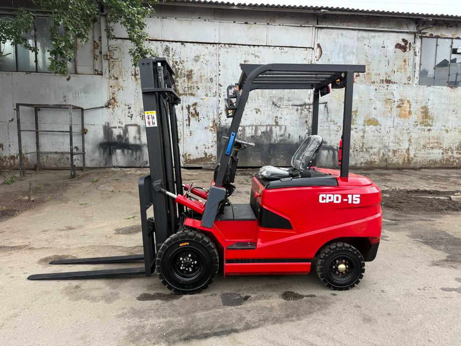 Новий електричний вилковий навантажувач CAPTOK CPD15, 1.5т, 60V/375Ah, зарядка від 220V, 2026 рік