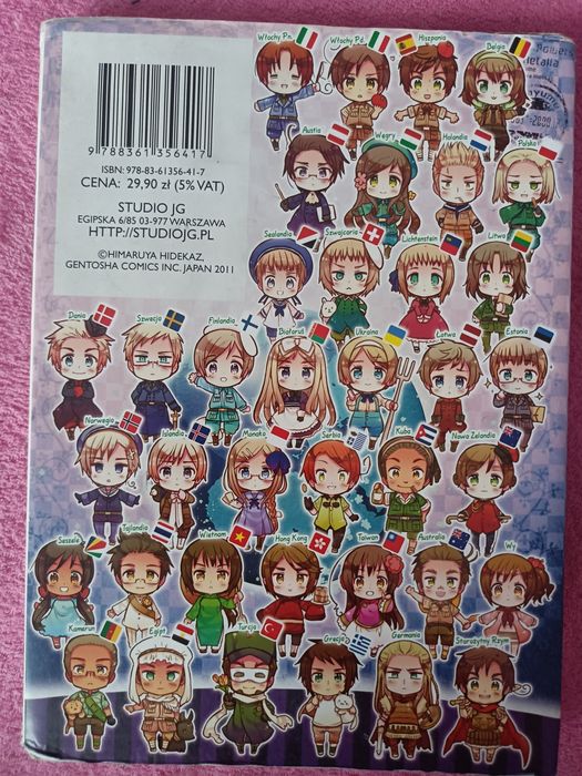 Manga hetalia axis powers tom 4